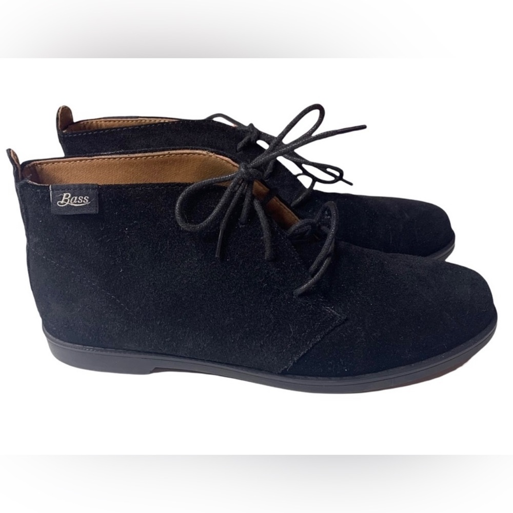 Bass Flex Step Elyse Black Bootie size 8.5